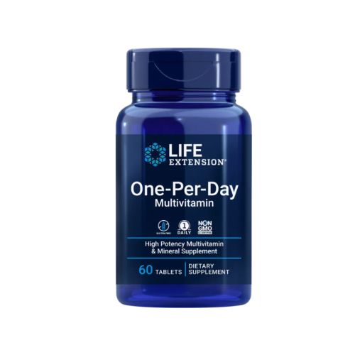 LIFE EXTENSION ONE PER DAY 60TABS