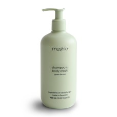 MUSHIE BABY SHAMPOO & BODY WASH GREEN LEMON COSMOS 400ML               