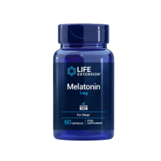 LIFE EXTENSION MELATONIN 1MG 60CAPS
