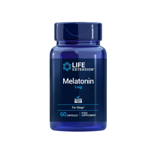 LIFE EXTENSION MELATONIN 1MG 60CAPS