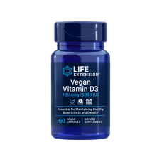 LIFE EXTENSION VITAMIN D3 5000IU VEGAN 60 CAPS