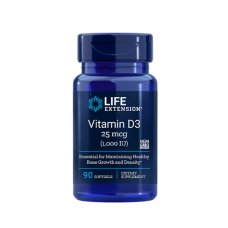 LIFE EXTENSION VITAMIN D3 1000IU 90 SOFTGELS