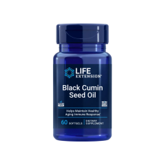 LIFE EXTENSION BLACK CUMIN SEED OIL 60 SOFTGELS