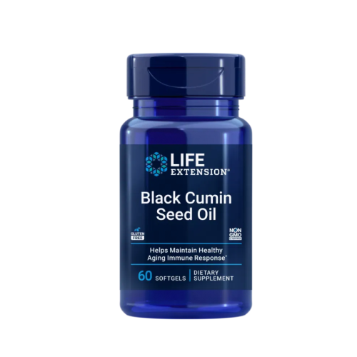 LIFE EXTENSION BLACK CUMIN SEED OIL 60 SOFTGELS