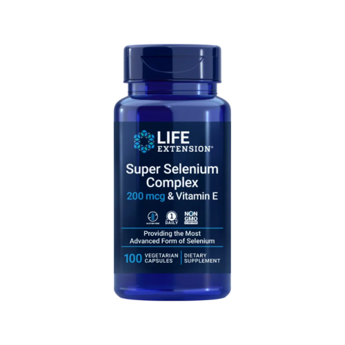 LIFE EXTENSION SUPER SELENIUM COMPLEX & VITAMIN E 100 CAPS