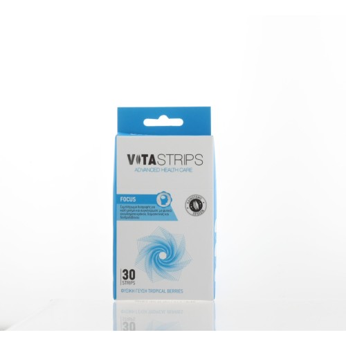 VITASTRIPS FOCUS 30 VITAMIN STRIPS TROPICAL BERRIES