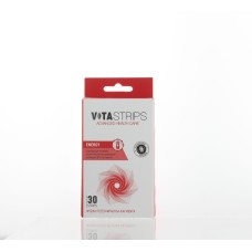 VITASTRIPS ENERGY 30 VITAMIN STRIPS STRAWBERRY & MINT