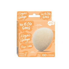 THE ECO GANG KONJAC SPONGE PURE WHITE