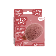 THE ECO GANG KONJAC SPONGE RED CLAY FOR DRY SKIN