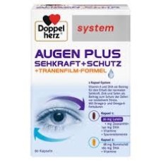 DOPPELHERZ AUGEN PLUS &OMEGA-3 60CAPS