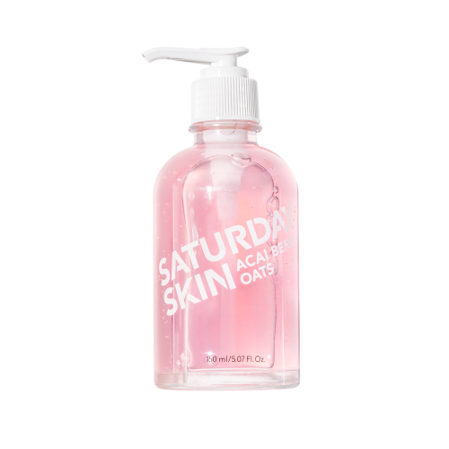 SATURDAY SKIN ACAI BERRY + OATS GEL CLEANSER 150ML