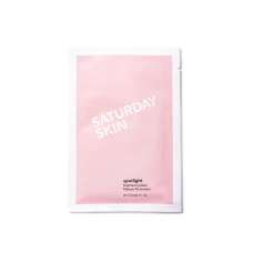 SATURDAY SKIN SPOTLIGHT BRIGHTENING SHEET MASK 