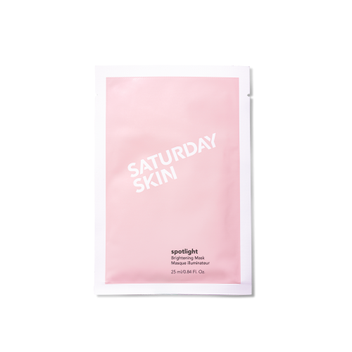 SATURDAY SKIN SPOTLIGHT BRIGHTENING SHEET MASK 