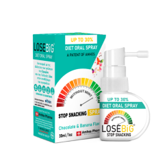 LOSEBIG DIET ORAL SPRAY CHOCO BANANA 30ML