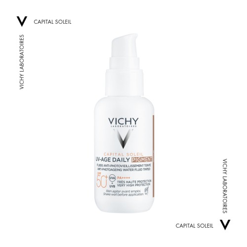 VICHY CAPITAL SOLEIL UV AGE SPF50 TINTED MEDIUM 40ML