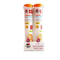 DOPPELHERZ CALCIUM+VIT D3 OSTEO 1000MG EFFERVESCENT TABLETS 1+1 FREE (30 TABLETS)