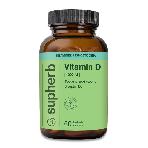 SUPHERB VITAMIN D 1000IU 60 CAPS