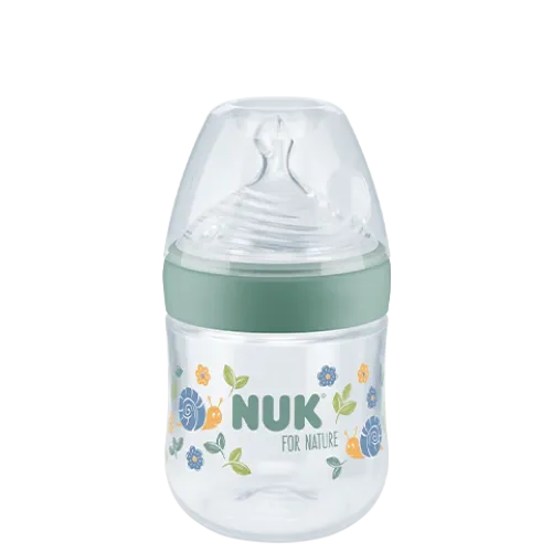NUK FOR NATURE TC BOTTLE SILICONE GREEN 150ML    