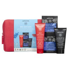 APIVITA BEE SUN SAFE HYDRA SENSITIVE SOOTHING FACE CREAM SPF50 SET