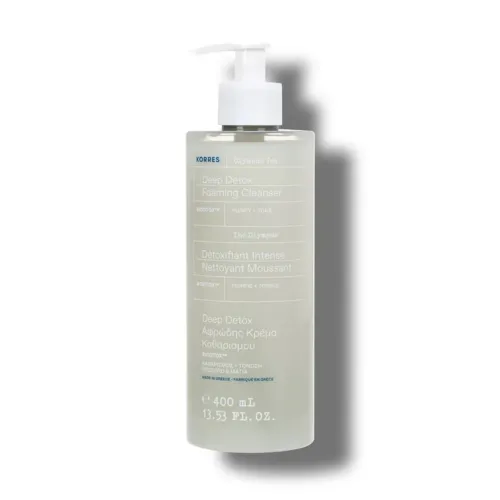 KORRES DEEP DETOX FOAMING CLEANSER 400ML
