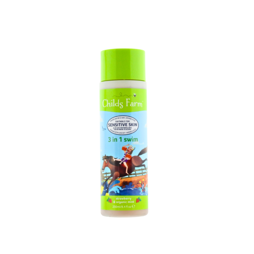 CHILDS FARM 3 IN 1 SWIM STRAWBERRY & ORGANIC MINT 250ML