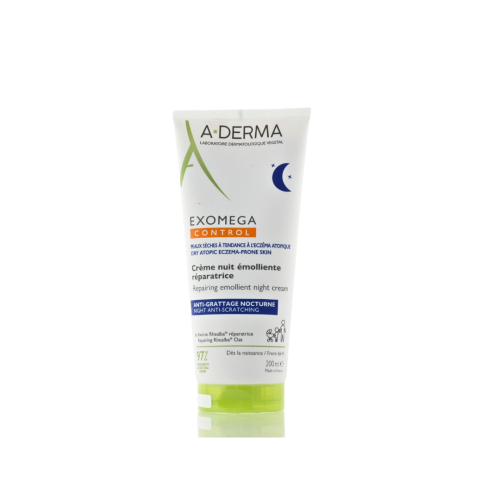 ADERMA EXOMEGA CONTROL REPAIRING EMOLLIENT NIGHT CREAM 200ML