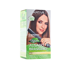KATIVA KIT BRAZILIAN VEGAN KERATIN STRAIGHTENING                                                                            