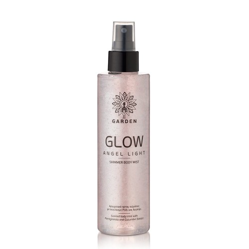 GARDEN GLOW ANGEL LIGHT BODY MIST SILVER ROSE SHIMMER 200ML