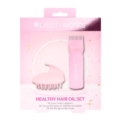 BRUSHWORKS HEALTHY HAIR OIL SET