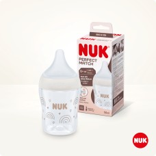 NUK BOTTLE PERFECT MATCH 150ML SMALL RAINBOW