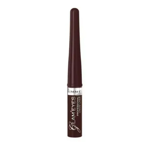RIMMEL GLAM'EYES PROFESSIONAL LIQUID EYELINER BROWN