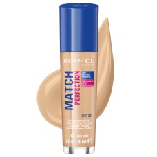 RIMMEL MATCH PERFECTION FOUNDATION 102 LIGHT NUDE
