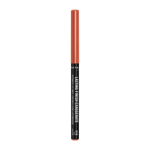 RIMMEL LASTING FINISH EXAGGERATE AUTOMATIC LIP LINER 018 ROSE ADDICTION