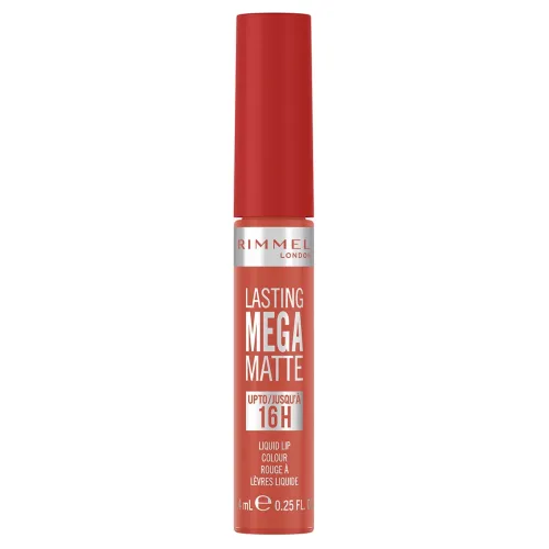 RIMMEL LASTING MEGA MATTE LIQUID LIP 600 CORAL SASS