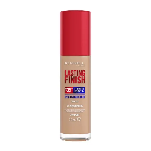 RIMMEL LASTING FINISH 35 HOUR FOUNDATION 100 IVORY