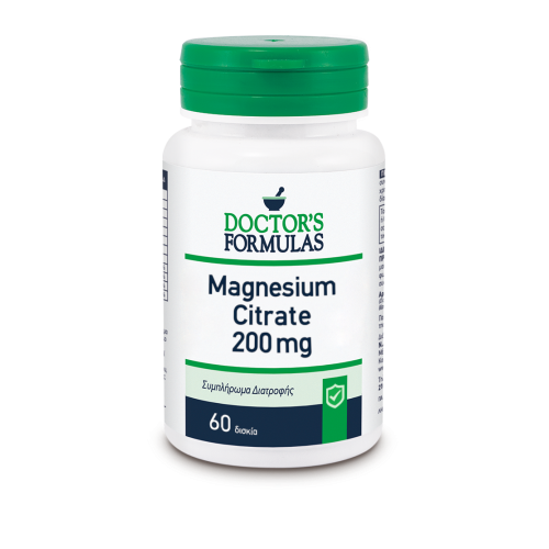 DOCTORS FORMULAS MAG CITRATE 200MG 60TABS