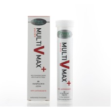 POWER OF NATURE MULTI V MAX STEVIA 20 EFFERVESCENT TABLETS                                                                        