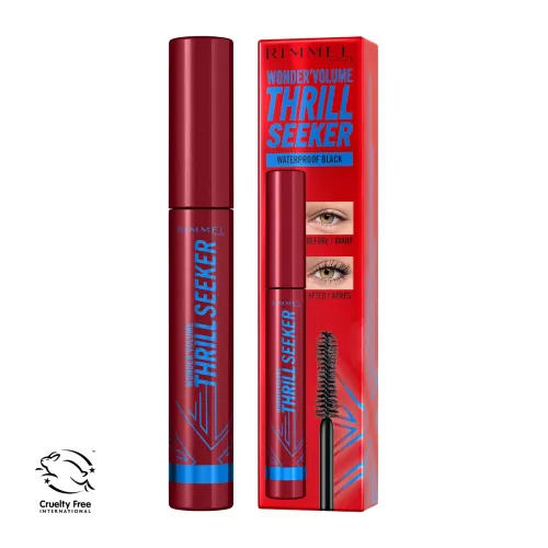 RIMMEL THRILL SEEKER WATERPROOF MASCARA BLACK