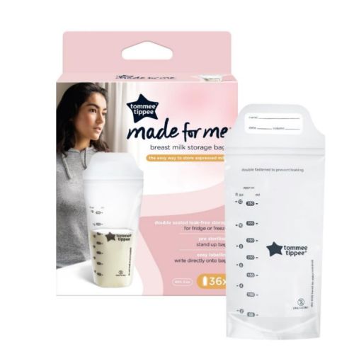 TOMMEE TIPPEE MILK STORAGE BAGS X 36