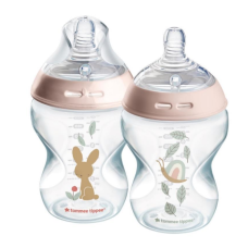 TOMMEE TIPPEE NATURAL START POND BOTTLE 260MLX2 GIRL