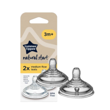 TOMMEE TIPPEE NATURAL START MEDIUM FLOW TEAT