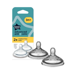 TOMMEE TIPPEE NATURAL START ADVANCED ANTI-COLIC MEDIUM FLOW TEAT
