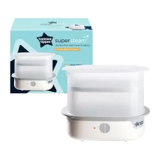 TOMMEE TIPPEE SUPER STEAM ELECTRIC STERILISER WHITE