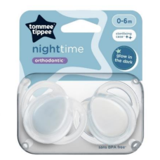 TOMMEE TIPPEE NIGHT SOOTHER X2 0-6M UNISEX