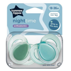 TOMMEE TIPPEE NIGHT SOOTHER X2 18-36M UNISEX