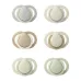 TOMMEE TIPPEE NEWBORN SOOTHER 0-2 MONTHS X2 GREEN