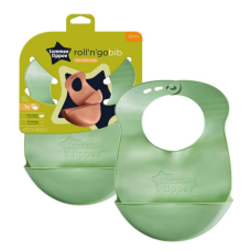 TOMMEE TIPPEE ROLL & GO BIB 6M+ GREEN