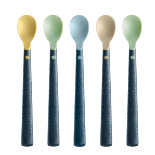 TOMMEE TIPPEE 5X SOFTEE WEANING SPOONS 4M+