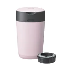 TOMMEE TIPPEE TWIST & CLICK NAPPY DISPOSAL BIN PINK