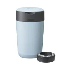 TOMMEE TIPPEE TWIST & CLICK NAPPY DISPOSAL BIN BLUE
